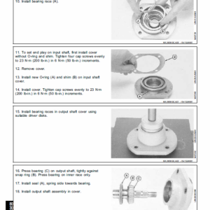 John Deere F710, F725 Front Mower Service Manual TM-1493