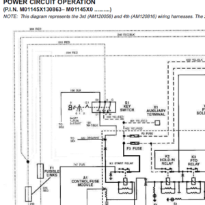 John Deere F1145 Front Mower Service Manual TM-1519