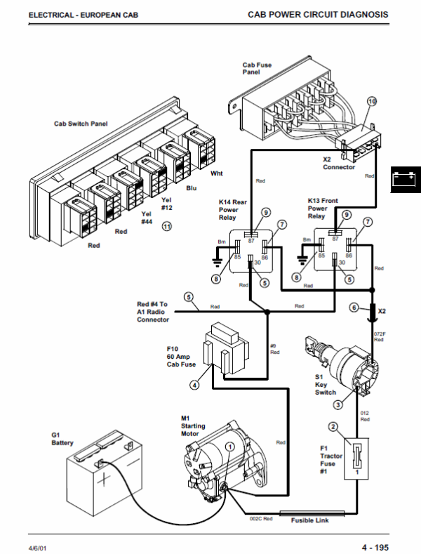 4200,4300,4400 72 Inch Mower Deck Operators Manual John Deere 60 Inch
