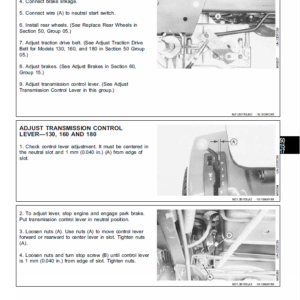 John deere 160 manual sale