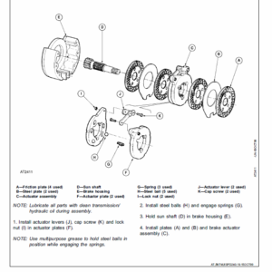 John Deere 5300N, 5400N, 5500N Tractors Service Manual