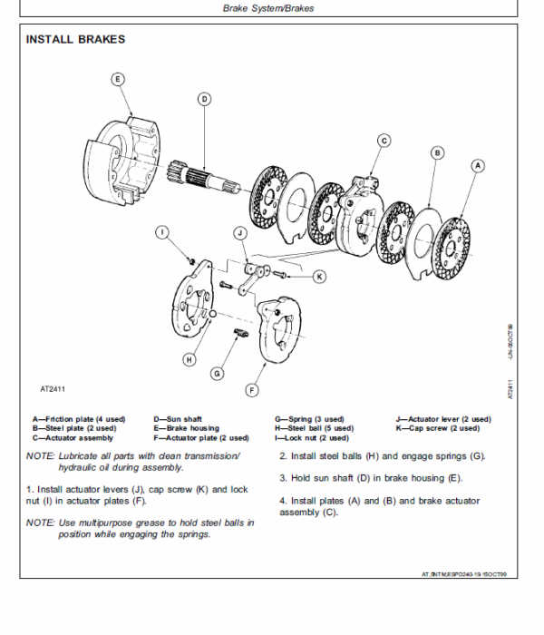 John Deere 5300N, 5400N, 5500N Tractors Service Manual