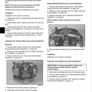 John Deere LX255, LX266, LX277, LX277AWS, LX279, LX288 Service Manual TM-1754