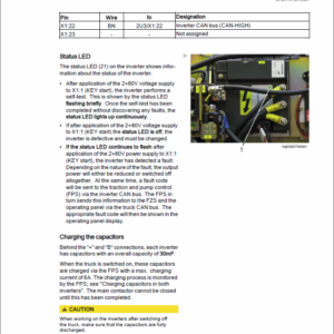 Still MX-X Order Picking Truck  Generation 4, 48v and 80v Workshop Repair Manual