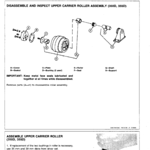 John Deere 350C, 350D, 355D Crawler Tractor Loaders Service Manual