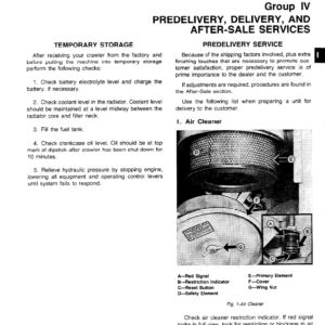 John Deere 855 Crawler Loader Service Manual TM-1165