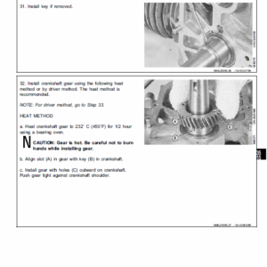 John Deere 16,18, 20 and 24HP Onan Engines CTM2 Manual