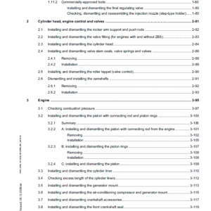 Liebherr Diesel Engines D934 A6 D936 A6 Service Manual