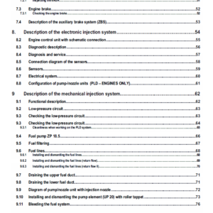 Liebherr Diesel Engine D934 D936 Service Manual