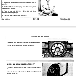 John Deere 690C, 693C Excavator Service Manual