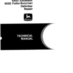 John Deere 690D, 693D Excavator Service Manual TM-1387