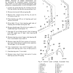 John Deere 840, 940, 1040, 1140 Tractors Service Manual TM-4353