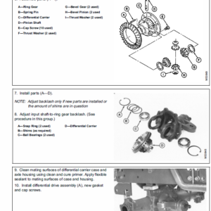 John Deere 670, 770, 790, 870, 970, 1070 Compact Utility Tractor Service Manual TM-1470