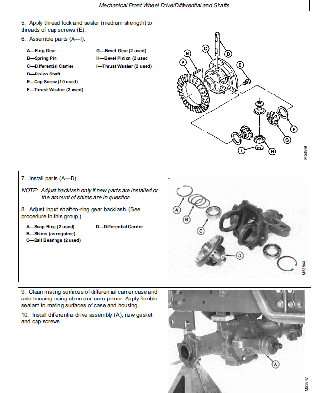 Details about   TM1479 JOHN DEERE Technical Service Shop Repair Manual 310 320 Hot Water Washers 