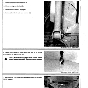 John Deere 550B, 555B Crawler Bulldozer Loader Service Manual