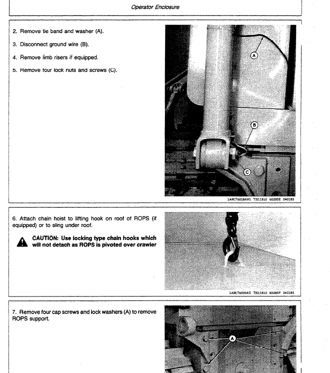 John Deere 550B, 555B Crawler Bulldozer Loader Service Manual