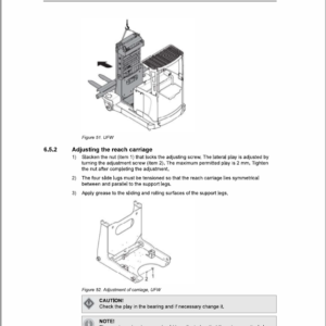 Still FM-4W 20 and FM-4W 25 Reach Truck Workshop Repair Manual