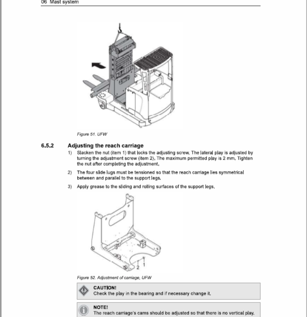 Still FM-4W 20 and FM-4W 25 Reach Truck Workshop Repair Manual