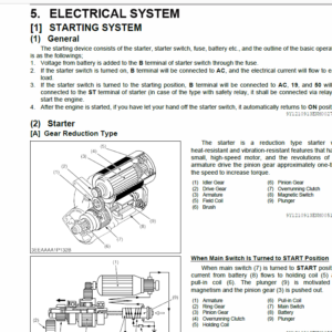 Still WSM WG2503-L Kubota LPG Engine Workshop Repair Manual