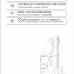 Still GX10 Order Picking Stacker Trucks Workshop Repair Manual