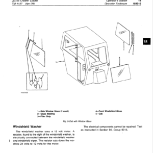 John Deere 755 Crawler Loader Service Manual TM-1137