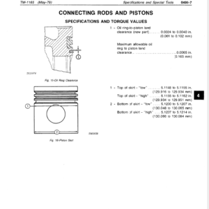 John Deere 855 Crawler Loader Service Manual TM-1165