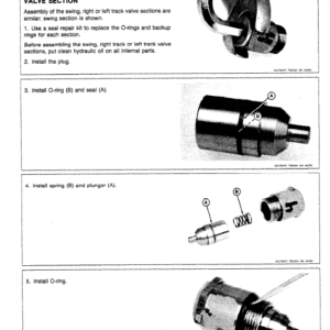 John Deere 990 Excavator Service Manual TM-1230