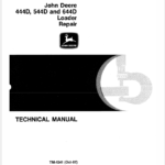 John Deere 444D, 544D and 644D Loader Service Manual TM-1341