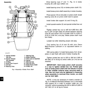 John Deere 770A, 700AH, 772A, 772AH  Motor Grader Service Manual TM-1361