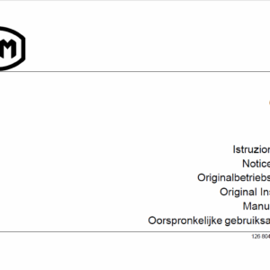 OM PIMESPO FIAT CTR 250, CPF 200, CTR 60 Workshop Repair Manual