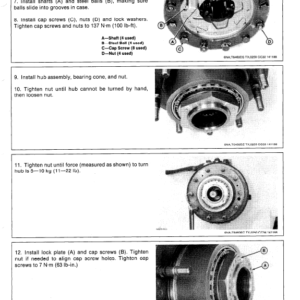 John Deere 595D Excavator Service Manual TM-1444 & TM-1445