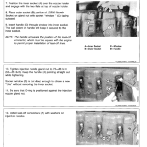 John Deere 992D-LC Excavator Service Manual TM-1462 & TM-1463