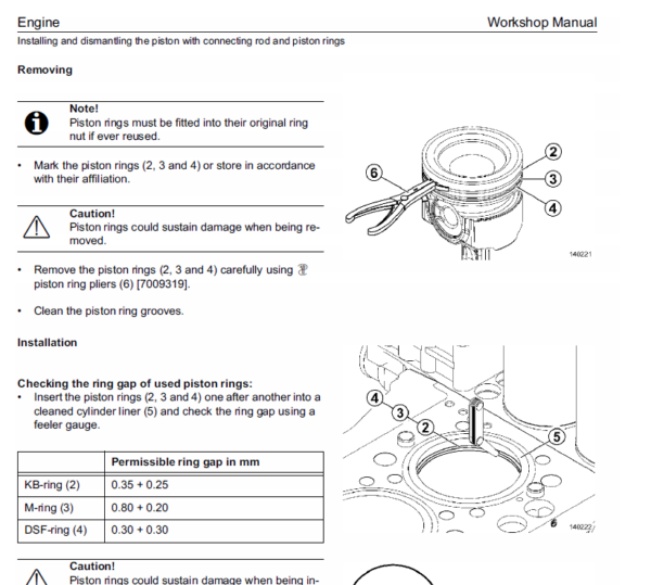 Liebherr Diesel Engines D934 A6 D936 A6 Service Manual