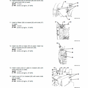 Hitachi ZX85USBLC-3 Excavator Service Manual