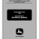 John Deere 2305 Compact Tractor Service Manual