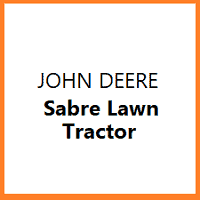 Sabre Lawn Tractor
