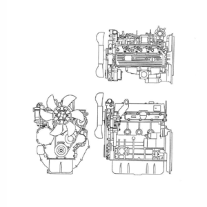 OM Pimespo 4D98E Diesel Engine For Forklift Trucks Shop Manual
