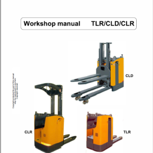 OM PIMESPO TLR, CLD and CLR Pallet Stacker Workshop Repair Manual