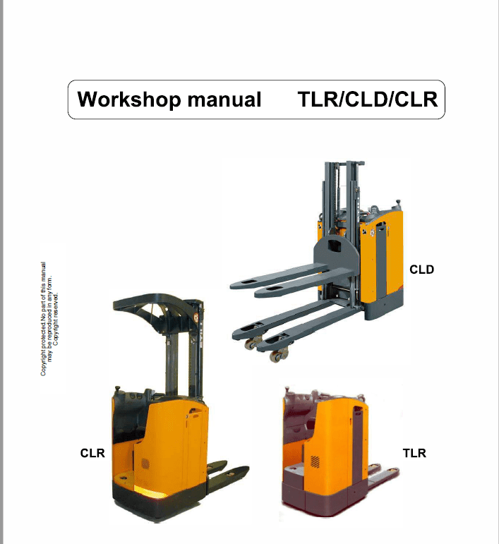 OM PIMESPO TLR, CLD and CLR Pallet Stacker Workshop Repair Manual