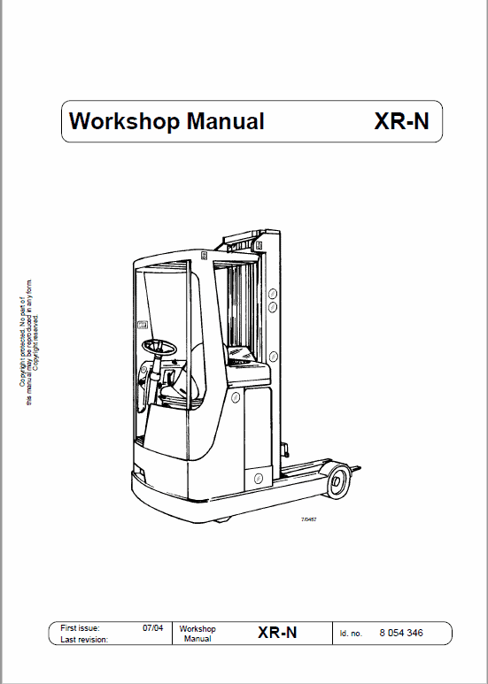 OM Pimespo XRN Reach Trucks Workshop Repair Manual