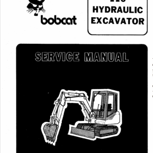 Details about   BOBCAT TILT TATCH SERVICE SHOP REPAIR MANUAL 6904266 