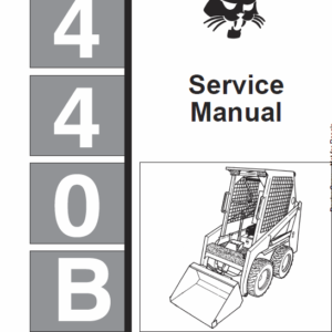 Bobcat 440B Skid-Steer Loader Service Manual