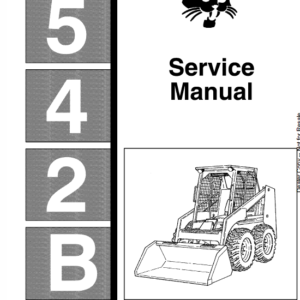 Bobcat 542B Skid-Steer Loader Service Manual