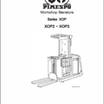 OM Pimespo XOP2, XOP3,  XOP2ac and XOP3ac Ordre Picker Workshop Repair Manual