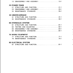 Bobcat X56 and X76 Excavator Service Manual