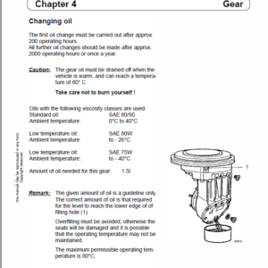 OM Pimespo XOP1 Ordre Picker Workshop Repair Manual