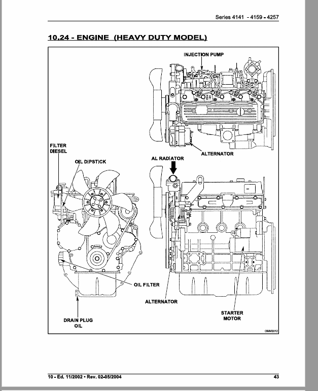 OM Pimespo XD25 and XD30 Forklift Workshop Manual