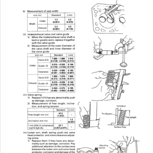 OM Pimespo 4D98E Diesel Engine For Forklift Trucks Shop Manual