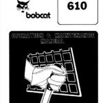 Bobcat 600, 600D, 610 and 611 Skid-Steer Loader Service Manual
