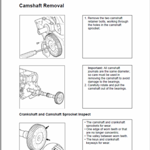 OM Pimespo Engine 3.0L For Forklift Trucks Repair Rules Manual